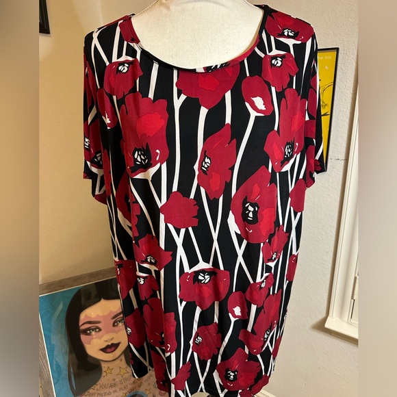 East 5th Tops - East 5th women’s blouse poppy 2xl